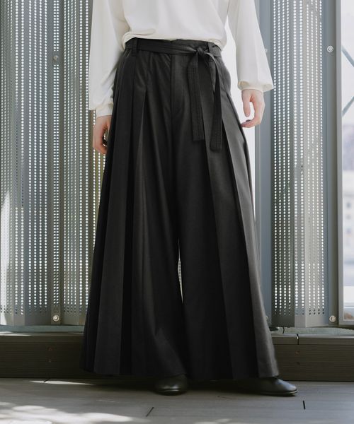 HARE 【SET UP対応】YOSEハカマパンツ ブラック M メンズボトムス ハレ 595700 and ST アンドエスティ(旧ドットエスティ) HARE 【SET UP対応】YOSEハカマパンツ ブラック M メンズボトムス ハレ 595700 and ST アンドエスティ(旧ドットエスティ)