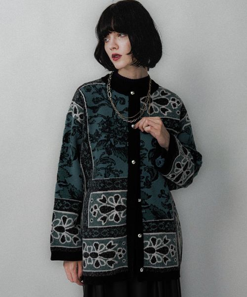 HARE 【LADIES】Vintageガラミドルニットカーディガン カーキ FREE ウィメンズインナー ハレ 595902 and ST アンドエスティ(旧ドットエスティ) HARE 【LADIES】Vintageガラミドルニットカーディガン カーキ FREE ウィメンズインナー ハレ 595902 and ST アンドエスティ(旧ドットエスティ)