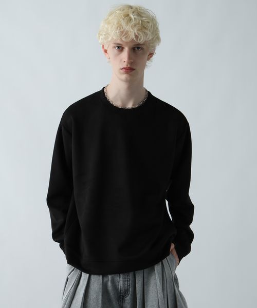 HARE 【一部カラー先行予約】MILKYスウェードプルオーバー ブラック S メンズインナー ハレ 596262 and ST アンドエスティ(旧ドットエスティ) HARE 【一部カラー先行予約】MILKYスウェードプルオーバー ブラック S メンズインナー ハレ 596262 and ST アンドエスティ(旧ドットエスティ)