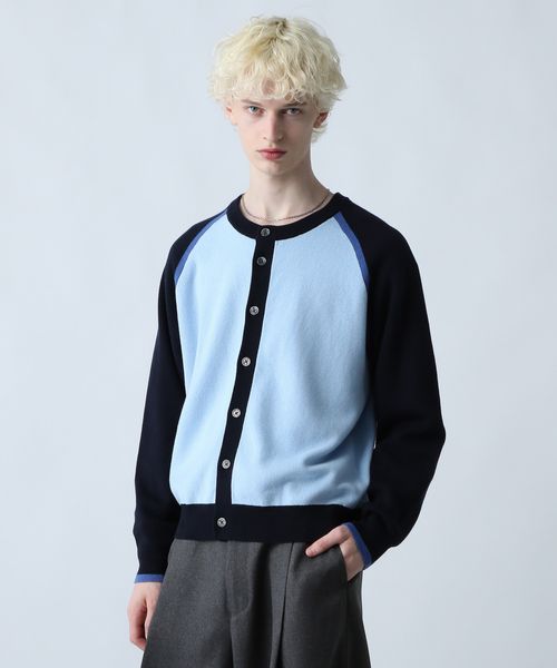 HARE ハイショクラインクルーネックカーディガン ネイビー M メンズインナー ハレ 602664 and ST アンドエスティ(旧ドットエスティ) HARE ハイショクラインクルーネックカーディガン ネイビー M メンズインナー ハレ 602664 and ST アンドエスティ(旧ドットエスティ)