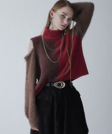 LADIES】イソザイドッキングニット | [公式]ハレ（HARE）通販