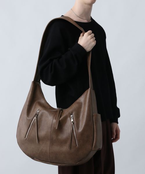 HARE 【WEB限定】BIG-ZIP-BAG ブラウン FREE メンズグッズ ハレ 603983 and ST アンドエスティ(旧ドットエスティ) HARE 【WEB限定】BIG-ZIP-BAG ブラウン FREE メンズグッズ ハレ 603983 and ST アンドエスティ(旧ドットエスティ)