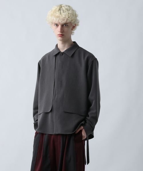 HARE 【SET UP対応】ダブルウィーブフラシコードシャツ チャコールグレー FREE メンズインナー ハレ 607445 and ST アンドエスティ(旧ドットエスティ) HARE 【SET UP対応】ダブルウィーブフラシコードシャツ チャコールグレー FREE メンズインナー ハレ 607445 and ST アンドエスティ(旧ドットエスティ)