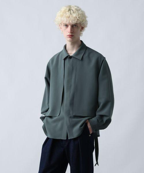 HARE 【SET UP対応】ダブルウィーブフラシコードシャツ ライトブルー FREE メンズインナー ハレ 607445 and ST アンドエスティ(旧ドットエスティ) HARE 【SET UP対応】ダブルウィーブフラシコードシャツ ライトブルー FREE メンズインナー ハレ 607445 and ST アンドエスティ(旧ドットエスティ)