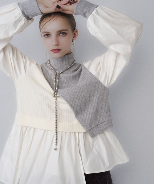 HARE 【LADIES】イソザイドッキングシャツ ライトグレー FREE ウィメンズインナー ハレ 607818 and ST アンドエスティ(旧ドットエスティ) HARE 【LADIES】イソザイドッキングシャツ ライトグレー FREE ウィメンズインナー ハレ 607818 and ST アンドエスティ(旧ドットエスティ)