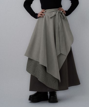 LADIES】MIXチェックフレアスカート | [公式]ハレ（HARE）通販