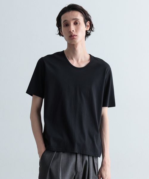 HARE 【一部追加予約受付中】ユルネックベーシックカットソー ブラック S メンズインナー ハレ 704872 and ST アンドエスティ(旧ドットエスティ) HARE 【一部追加予約受付中】ユルネックベーシックカットソー ブラック S メンズインナー ハレ 704872 and ST アンドエスティ(旧ドットエスティ)