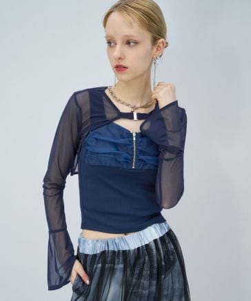 LGBタンクトップと、スカート2点セット LADIES】2PSETボレロ＊デザインタンクトップ | [公式]ハレ（HARE）通販