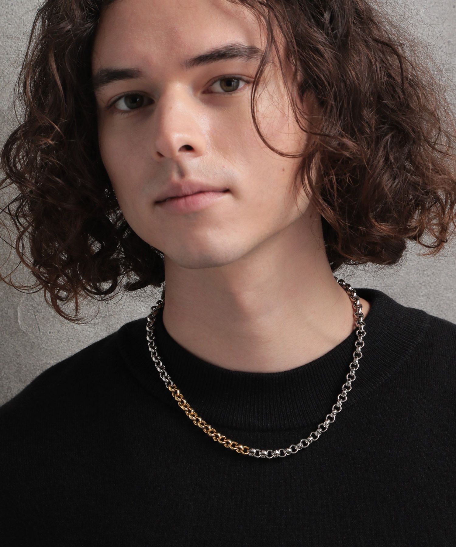 (M)ショートマンテルネックレス HARE ハレ アクセサリー・腕時計 ネックレス ゴールド シルバー[Rakuten Fashion]