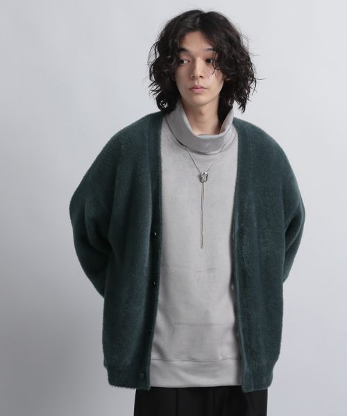 HARE  ロングシャギーカーディガン ブラック　新品未使用