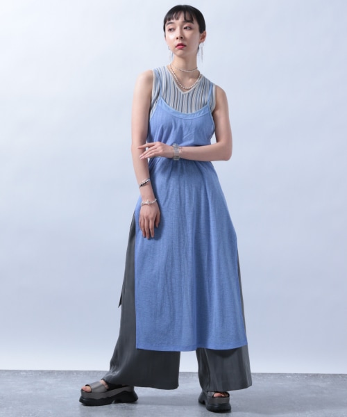 Ladies シアーカットキャミワンピース 公式 ハレ Hare 通販 Ladies シアーカットキャミワンピース 公式 ハレ Hare 通販