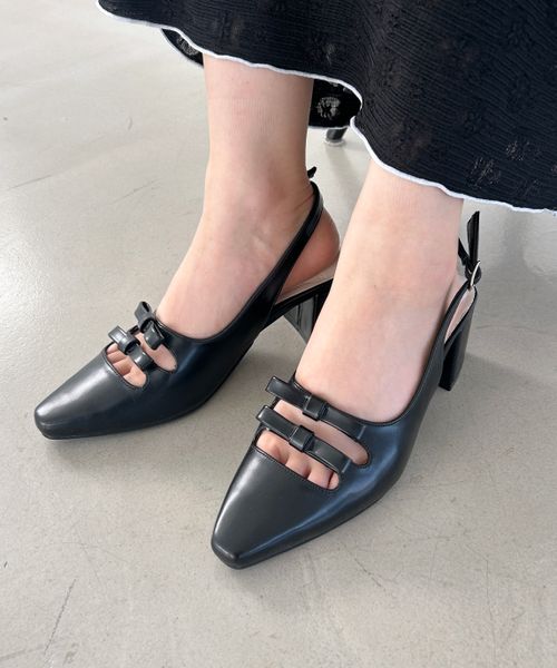 Heather 【WEB限定価格】Wリボンミュールサンダル ブラック L ウィメンズグッズ ヘザー 133250 and ST アンドエスティ(旧ドットエスティ) Heather 【WEB限定価格】Wリボンミュールサンダル ブラック L ウィメンズグッズ ヘザー 133250 and ST アンドエスティ(旧ドットエスティ)
