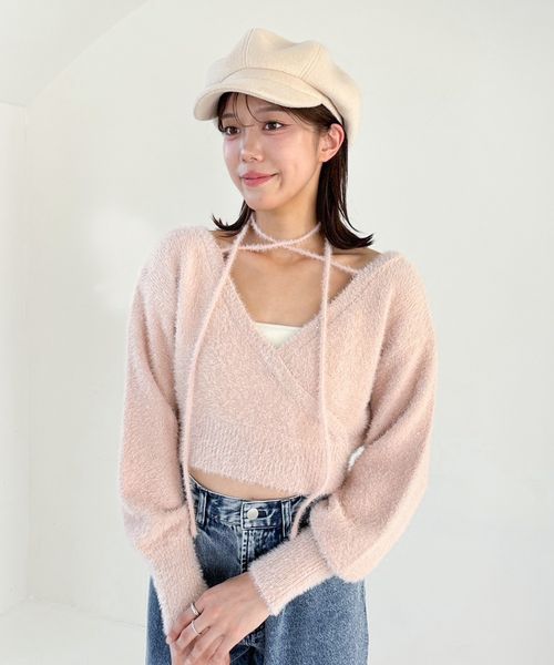 WEB限定価格】カシュクールニット | [公式]ヘザー（Heather）通販