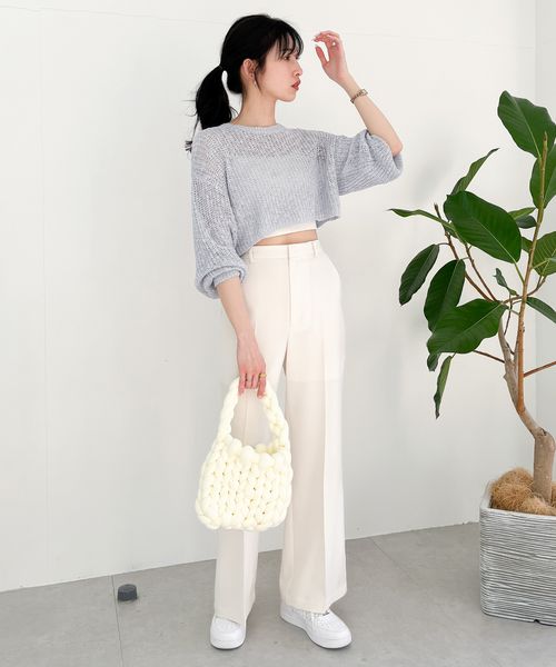 Color Flare Pants | [公式]ヘザー（Heather）通販