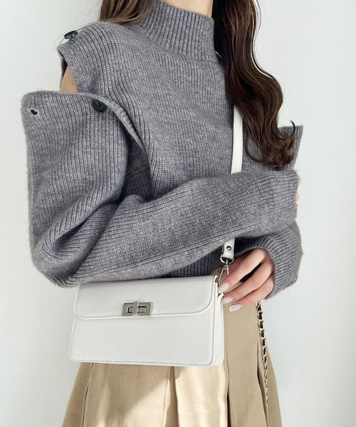 NO KNIT、NO LIFE。春もニットが手放せません♡