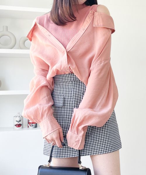 【WEB限定価格】ドッキングシアーシャツ | [公式]ヘザー（Heather 
