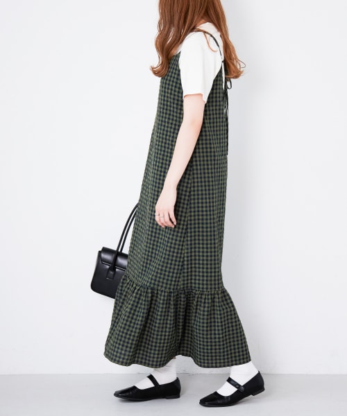 スソフリルキャミワンピース 公式 ヘザー Heather 通販