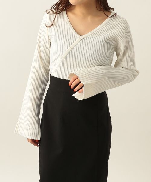 ナナメボタンピタニット 公式 ヘザー Heather 通販 ナナメボタンピタニット 公式 ヘザー Heather 通販