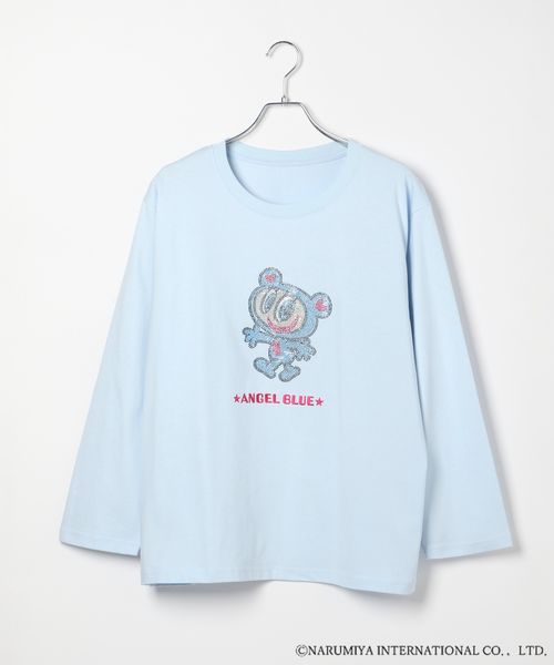 Heather 【ナルミヤキャラクターズ × Heather】ラインストーンTEE ライトブルー FREE 福袋他 ヘザー 319897 and ST アンドエスティ(旧ドットエスティ) Heather 【ナルミヤキャラクターズ × Heather】ラインストーンTEE ライトブルー FREE 福袋他 ヘザー 319897 and ST アンドエスティ(旧ドットエスティ)