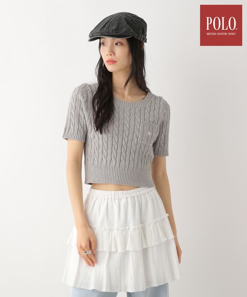 POLO BCS(ポロ・ビーシーエス)】ポケットニット | [公式]ヘザー