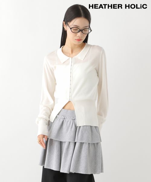 Heather 【WEB限定】HOLiC ホックニットカーディガン ナチュラル FREE 福袋他 ヘザー 323522 and ST アンドエスティ(旧ドットエスティ) Heather 【WEB限定】HOLiC ホックニットカーディガン ナチュラル FREE 福袋他 ヘザー 323522 and ST アンドエスティ(旧ドットエスティ)