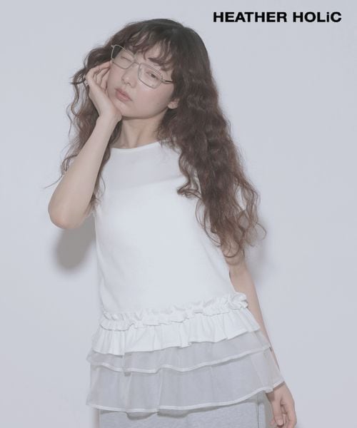 Heather 【WEB限定】HOLiC フリルTEE ナチュラル FREE 福袋他 ヘザー 497278 and ST アンドエスティ(旧ドットエスティ) Heather 【WEB限定】HOLiC フリルTEE ナチュラル FREE 福袋他 ヘザー 497278 and ST アンドエスティ(旧ドットエスティ)