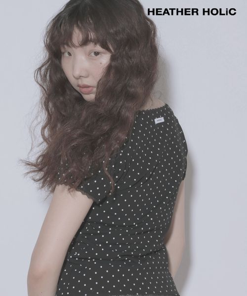 Heather 【WEB限定】HOLiC ドットレースTEE ブラック FREE 福袋他 ヘザー 497295 and ST アンドエスティ(旧ドットエスティ) Heather 【WEB限定】HOLiC ドットレースTEE ブラック FREE 福袋他 ヘザー 497295 and ST アンドエスティ(旧ドットエスティ)