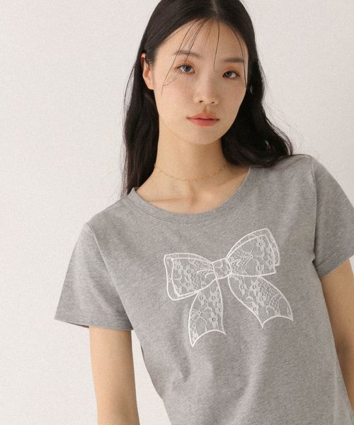Heather アソートモチーフTEE ライトグレー FREE ウィメンズインナー ヘザー 497929 and ST アンドエスティ(旧ドットエスティ) Heather アソートモチーフTEE ライトグレー FREE ウィメンズインナー ヘザー 497929 and ST アンドエスティ(旧ドットエスティ)