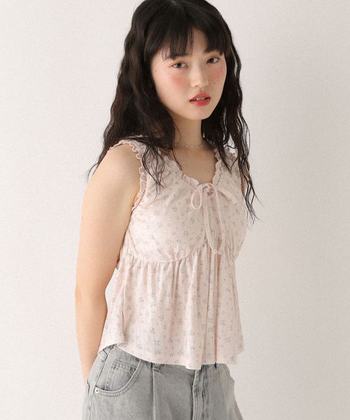 Heather 【一部追加予約】カップ付きアソートフリルキャミ ピンク FREE ウィメンズインナー ヘザー 499775 and ST アンドエスティ(旧ドットエスティ) Heather 【一部追加予約】カップ付きアソートフリルキャミ ピンク FREE ウィメンズインナー ヘザー 499775 and ST アンドエスティ(旧ドットエスティ)