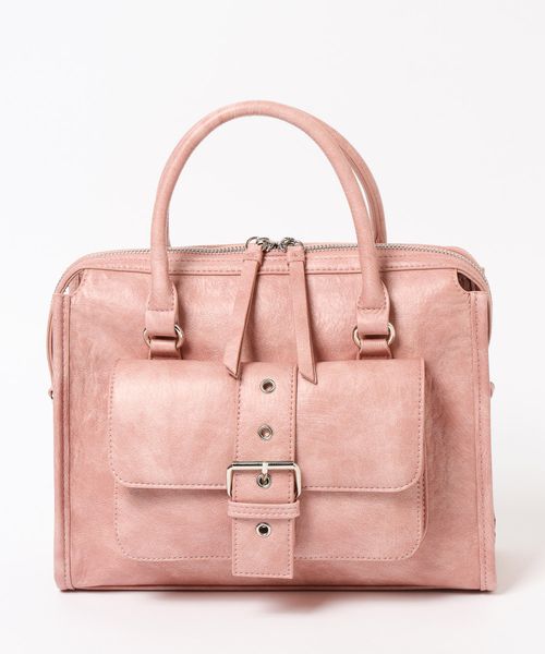 Heather デザインポケットボストンBAG ピンク ウィメンズグッズ ヘザー 577056 and ST アンドエスティ(旧ドットエスティ) Heather デザインポケットボストンBAG ピンク ウィメンズグッズ ヘザー 577056 and ST アンドエスティ(旧ドットエスティ)