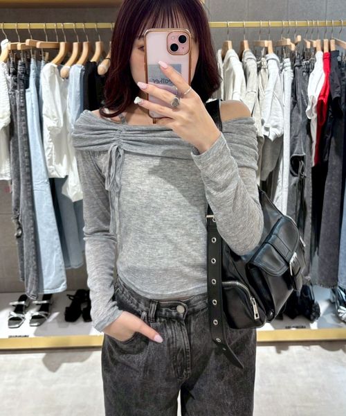 Heather 【11/5プライスダウン】【ち な企画】アソートオフショルカットソー ライトグレー FREE 福袋他 ヘザー 583659 and ST アンドエスティ(旧ドットエスティ) Heather 【11/5プライスダウン】【ち な企画】アソートオフショルカットソー ライトグレー FREE 福袋他 ヘザー 583659 and ST アンドエスティ(旧ドットエスティ)