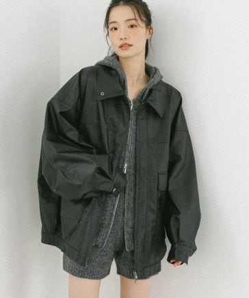 フェイクレザーBIGブルゾン2 | [公式]ヘザー（Heather）通販