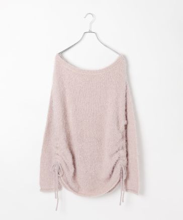 ニット セーター ドロストシャギーニット　590716 レディース 予約】ドロストシャギーニット | [公式]ヘザー（Heather）通販