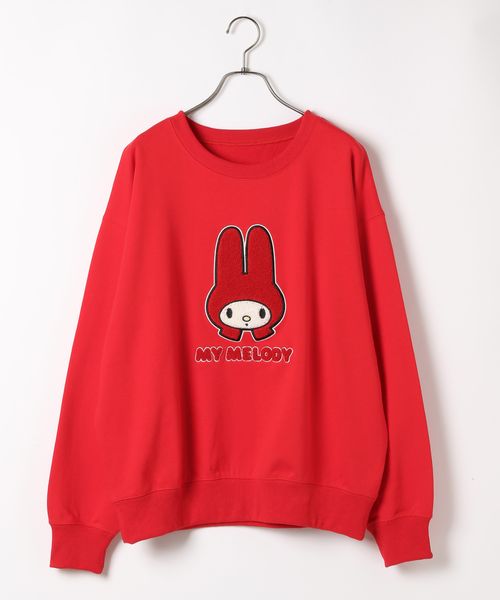 Heather 【マイメロディ】サガラ刺繍裏毛スウェット レッド FREE 福袋他 ヘザー 599662 and ST アンドエスティ(旧ドットエスティ) Heather 【マイメロディ】サガラ刺繍裏毛スウェット レッド FREE 福袋他 ヘザー 599662 and ST アンドエスティ(旧ドットエスティ)