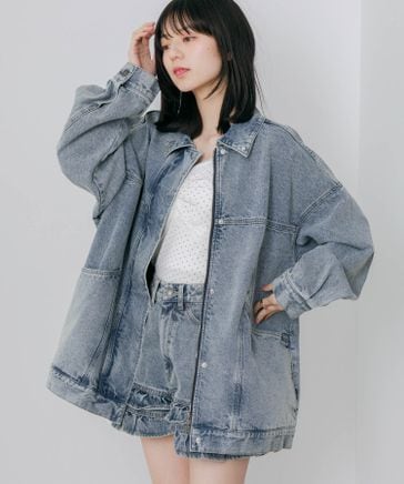 デニムZIPブルゾン | [公式]ヘザー（Heather）通販