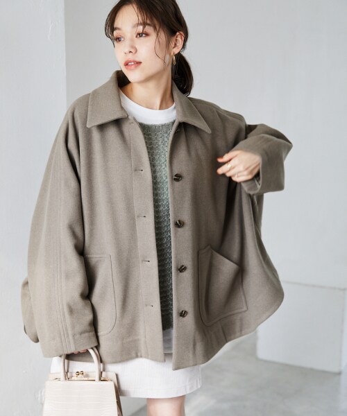 ポンチョコート 公式 ヘザー Heather 通販