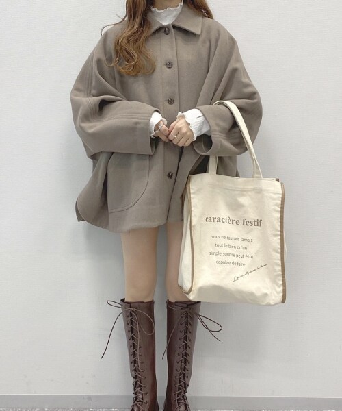 ポンチョコート 公式 ヘザー Heather 通販