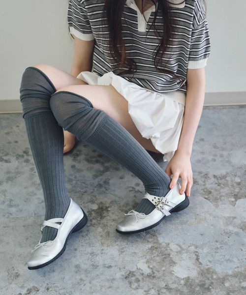 Heather 【新色入荷】シアーキリカエリブSOX チャコールグレー FREE ウィメンズグッズ ヘザー 964396 and ST アンドエスティ(旧ドットエスティ) Heather 【新色入荷】シアーキリカエリブSOX チャコールグレー FREE ウィメンズグッズ ヘザー 964396 and ST アンドエスティ(旧ドットエスティ)