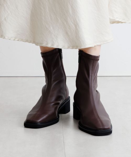 卑弥呼 ケイリョウソールシープストレッチブーツ/651401 オレンジ 38インチ ウィメンズグッズ ヒミコ 606336 and ST アンドエスティ（旧ドットエスティ）