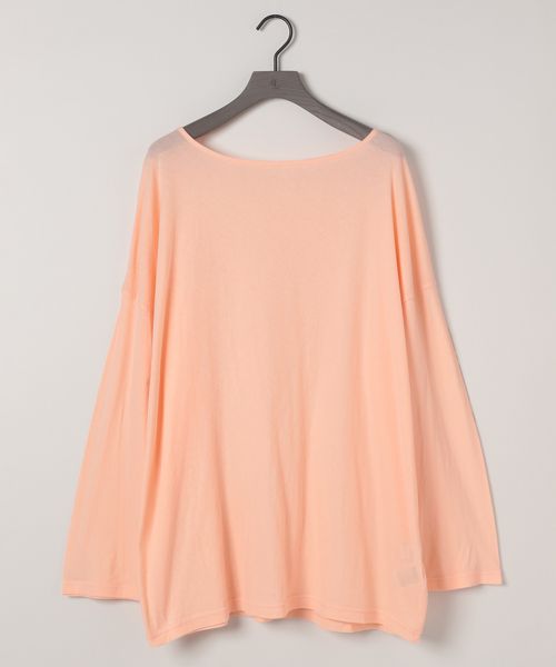 JEANASIS 【eL】Sheer Loose Tee LS ピンク FREE スペシャルライン ジーナシス 100528 and ST アンドエスティ(旧ドットエスティ) JEANASIS 【eL】Sheer Loose Tee LS ピンク FREE スペシャルライン ジーナシス 100528 and ST アンドエスティ(旧ドットエスティ)