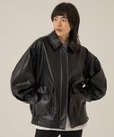 eL】Leather Big Blouson | [公式]ジーナシス （JEANASIS）通販