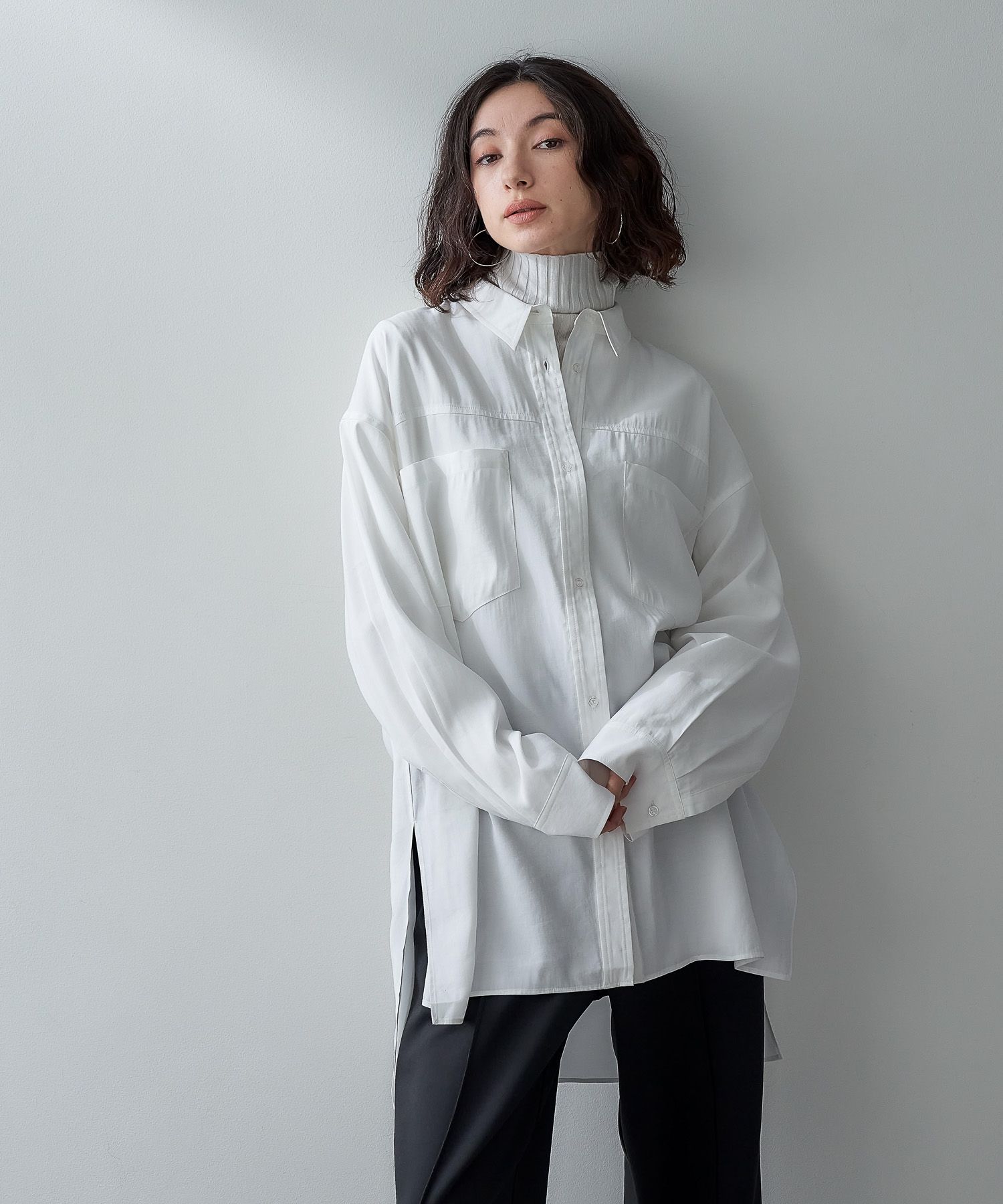 eL】Boxy Big Shirt | [公式]ジーナシス （JEANASIS）通販