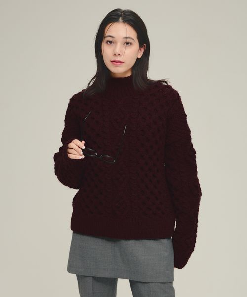 eL】Nepal Hand Knit Pullover | [公式]ジーナシス （JEANASIS）通販