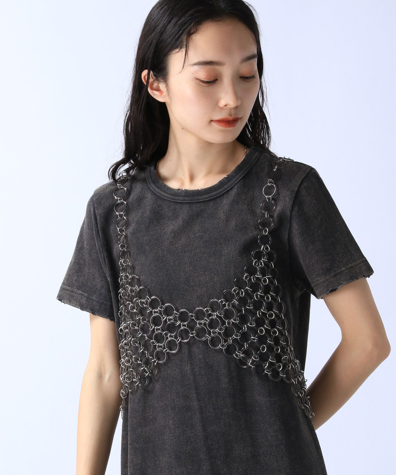Bibiy. STELLA BUSTIER ビジュービスチェ Bibiy. STELLA BUSTIER ビジュー ビスチェ ホワイト - メルカリ