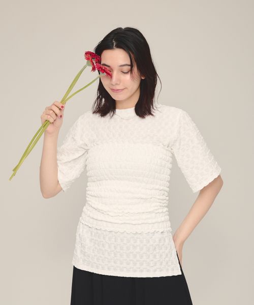 JEANASIS 【eL】Jacquard Bare オフホワイト FREE スペシャルライン ジーナシス 135580 and ST アンドエスティ(旧ドットエスティ) JEANASIS 【eL】Jacquard Bare オフホワイト FREE スペシャルライン ジーナシス 135580 and ST アンドエスティ(旧ドットエスティ)