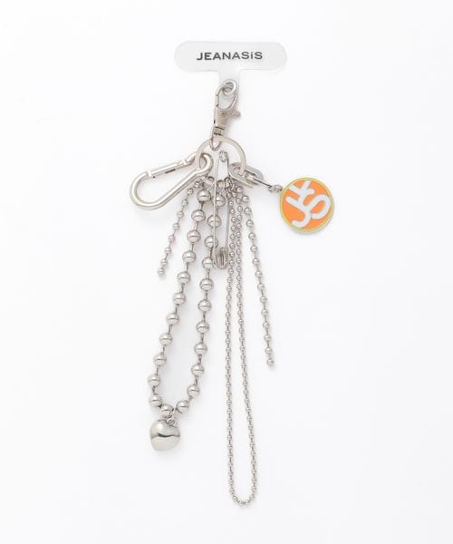 JEANASIS MIXチェーンチャーム オレンジ ウィメンズグッズ ジーナシス 139724 and ST アンドエスティ(旧ドットエスティ) JEANASIS MIXチェーンチャーム オレンジ ウィメンズグッズ ジーナシス 139724 and ST アンドエスティ(旧ドットエスティ)
