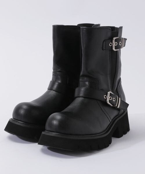 Jean Paul Gaultier/スクエアトゥエンジニアブーツ/size25 Jean Paul Gaultier/スクエアトゥエンジニアブーツ/size25