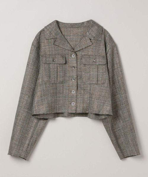 SET UP対応】ラメチェックカイキンシャツジャケット | [公式