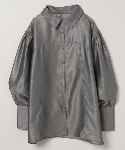 JEANASIS チンツシアーレギュラーシャツLS【冷房対策にも◎】 チャコールグレー FREE ウィメンズインナー ジーナシス 146251 and ST アンドエスティ(旧ドットエスティ) JEANASIS チンツシアーレギュラーシャツLS【冷房対策にも◎】 チャコールグレー FREE ウィメンズインナー ジーナシス 146251 and ST アンドエスティ(旧ドットエスティ)