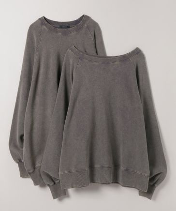 【JEANASiS】サスティナブルヴィンテージウラケBIGプルオーバー JEANASIS（ジーナシス）の「サスティナブルヴィンテージウラケ